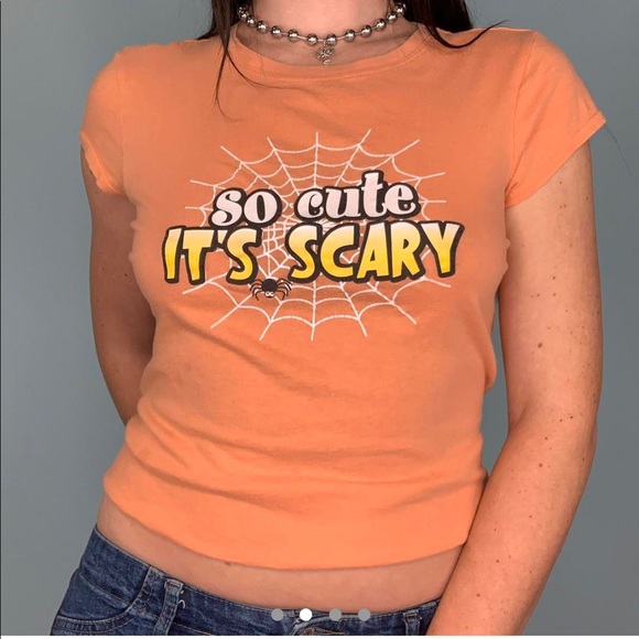 Urban Outfitters Tops - So Cute It’s Scary Graphic Tee